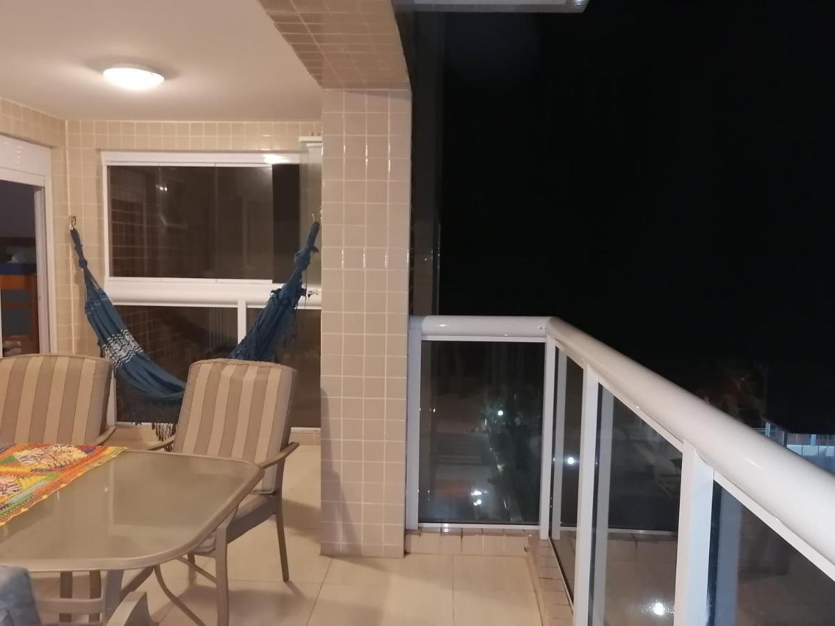 Apartamento, ampla sacada com vista para o mar! Itanhaém Exterior foto