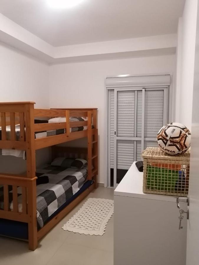 Apartamento, ampla sacada com vista para o mar! Itanhaém Exterior foto
