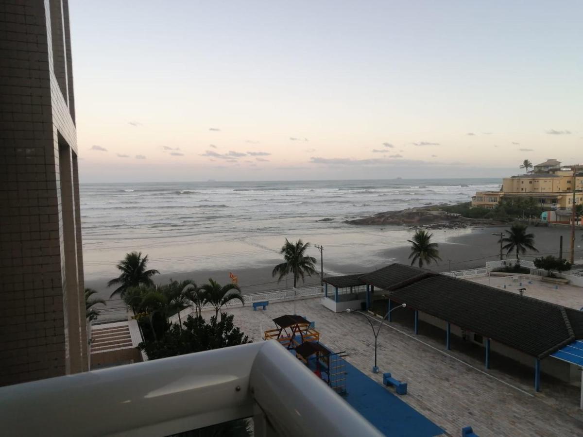 Apartamento, ampla sacada com vista para o mar! Itanhaém Exterior foto