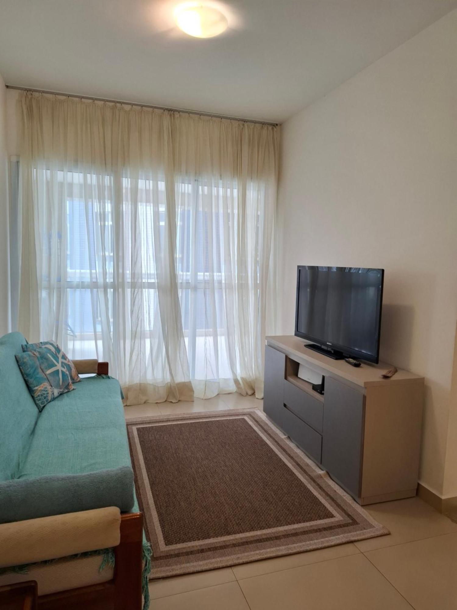 Apartamento, ampla sacada com vista para o mar! Itanhaém Exterior foto